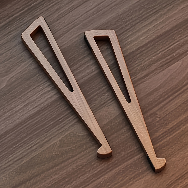 Portable Foldable Wooden Lapto - Cooling Stand Tablet ulasan dan harga