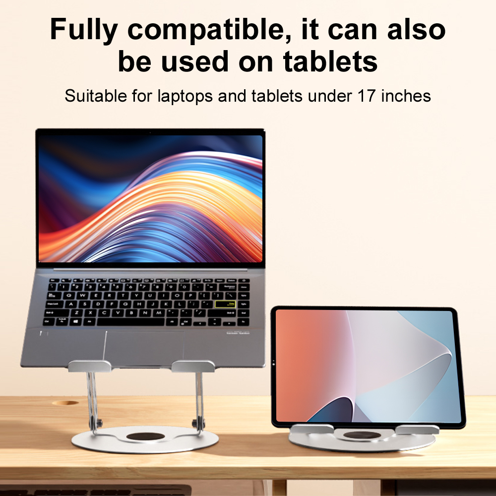 360° Rotating Laptop Stand Adj - Cooling Stand Tablet ulasan dan harga