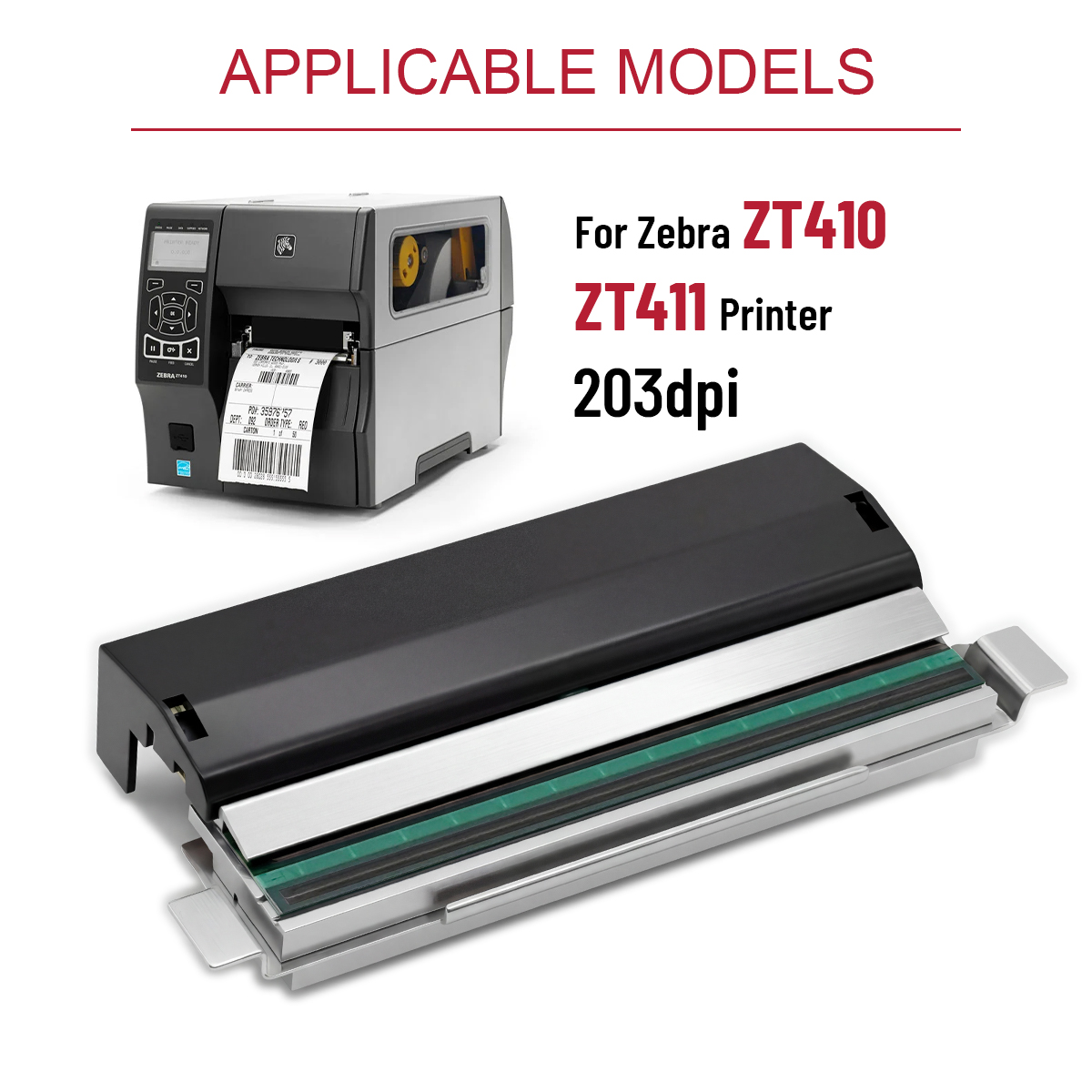 203dpi Thermal Printhead for Z - Zebra Tablet Accessories ulasan dan harga